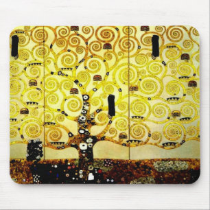 Tree of life by Gustav Klimt  Mousepad version 2