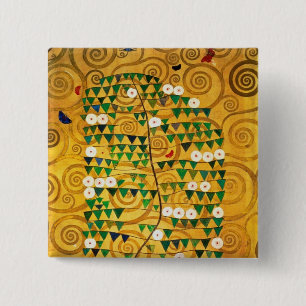 Tree of Life c.1905-09 15 Cm Square Badge