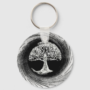 Tree of Life Calmness Within Key Ring