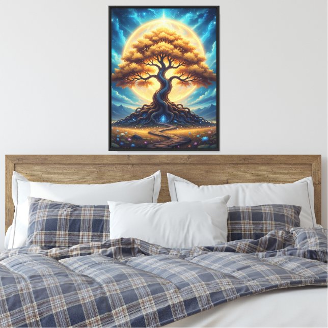 Tree of Life Canvas Print (Insitu(Bedroom))