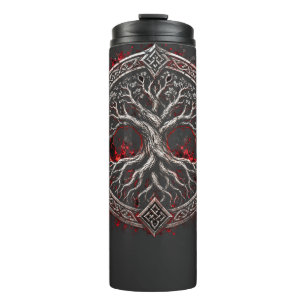 Tree of Life – Celtic Yggdrasil Nordic Symbol T-Sh Thermal Tumbler
