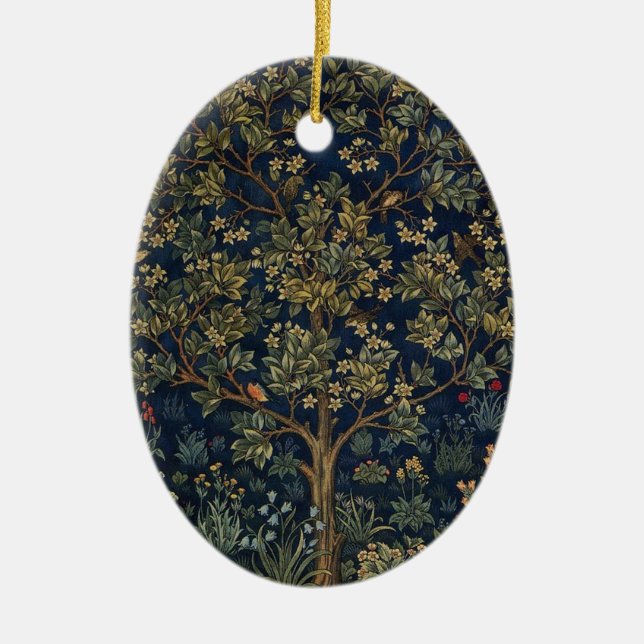 Tree of Life Ceramic Tree Decoration (Front)