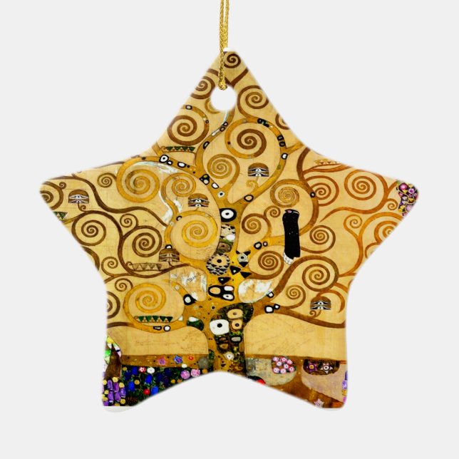 Tree of Life Ceramic Tree Decoration (Front)