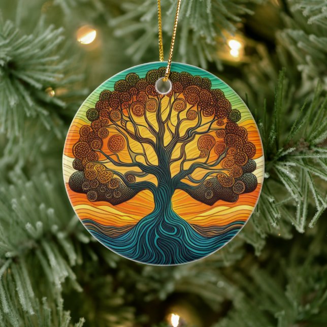Tree of Life  Ceramic Tree Decoration (Tree)