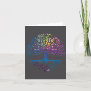 Tree Of Life Choose Life Suicide Prevention Awaren Card