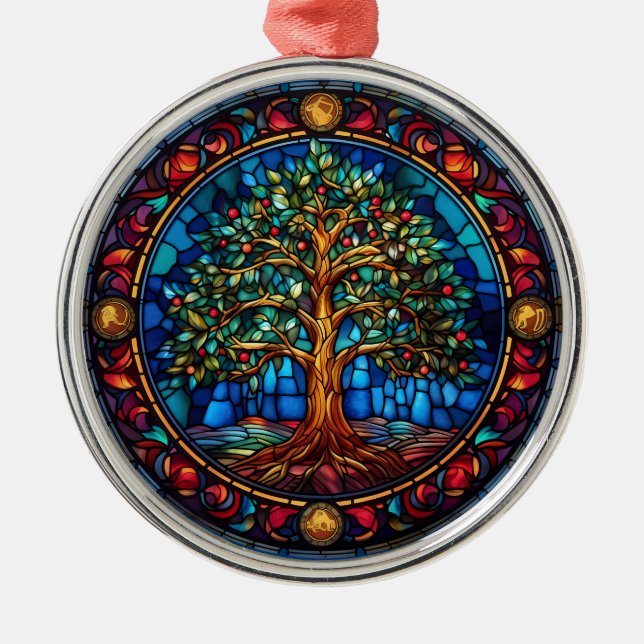 Tree of Life Christmas Ornament (Front)