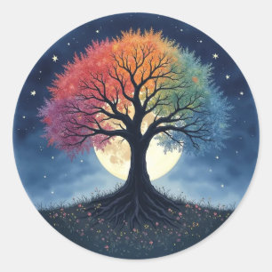 Tree of Life Classic Round Sticker