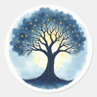 Tree of Life Classic Round Sticker