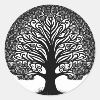 Tree of Life Classic Round Sticker