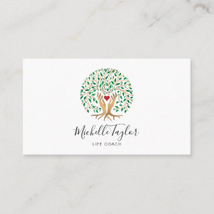 Tree of Life Coach, Therapist, Psychologist Busine Business Card