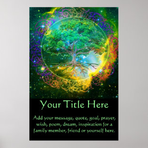 Tree of Life CustomizeABLE Poster