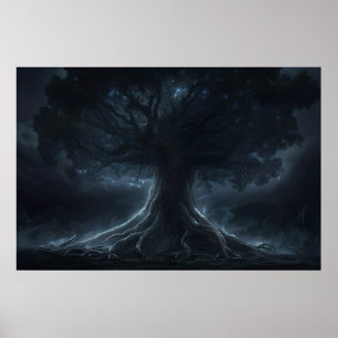 Tree of Life – Dusk Edition Fantasy Poster