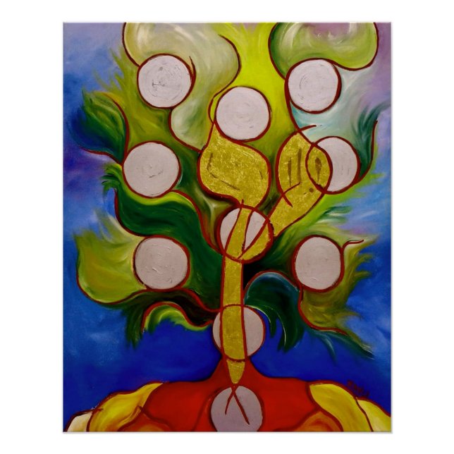 Tree of Life- Etz Hachayim Poster (Front)