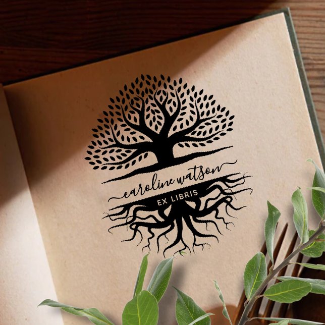  Tree of life Ex libris  Rubber Stamp (Creator Uploaded)
