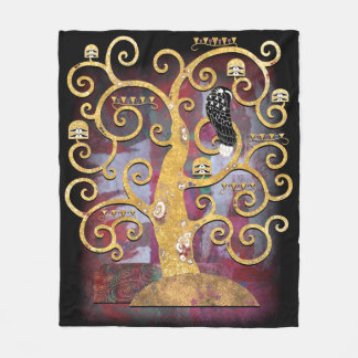 Tree of Life Fleece Blanket