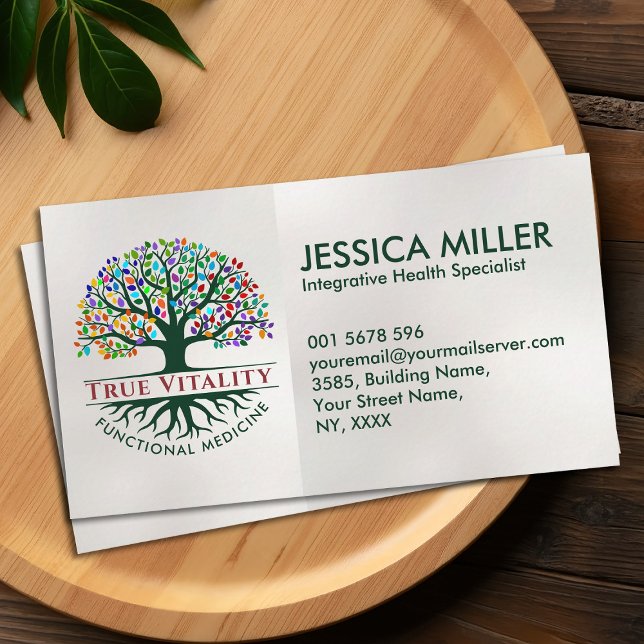 Tree of Life - Functional Medicine Business Card (Creator Uploaded)