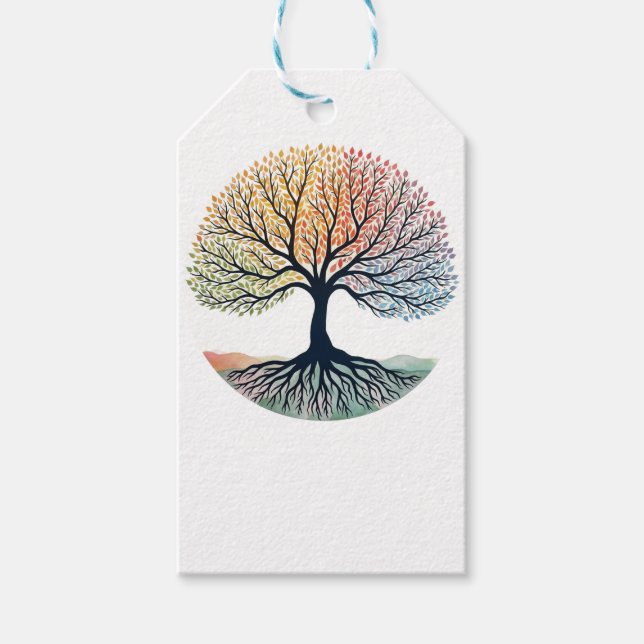 TREE OF LIFE  GIFT TAGS (Front)