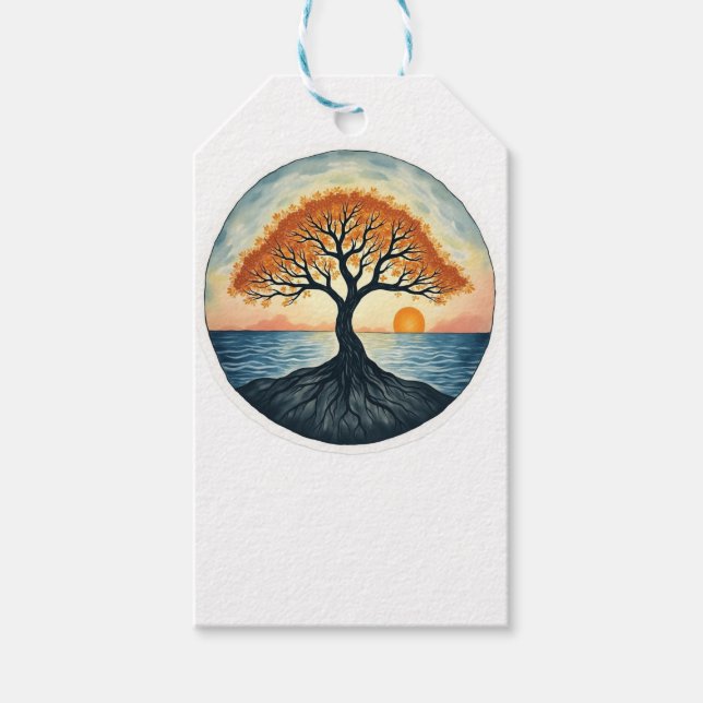 TREE OF LIFE  GIFT TAGS (Front)