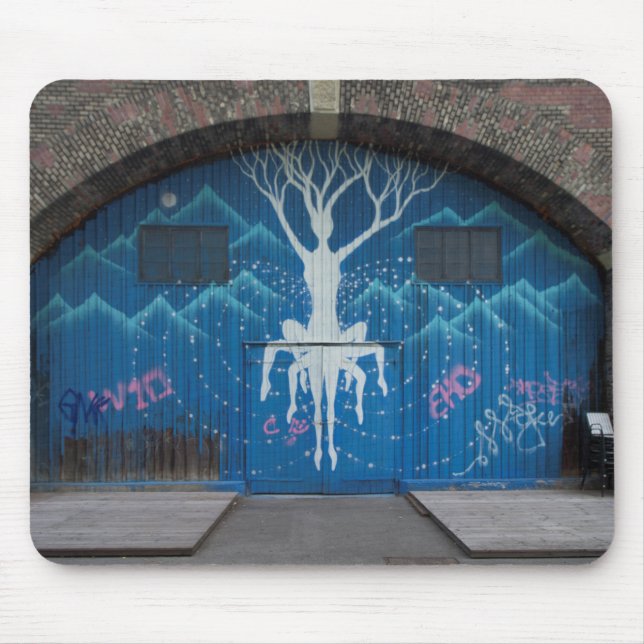 Tree Of Life Graffiti Mouse Pad (Front)