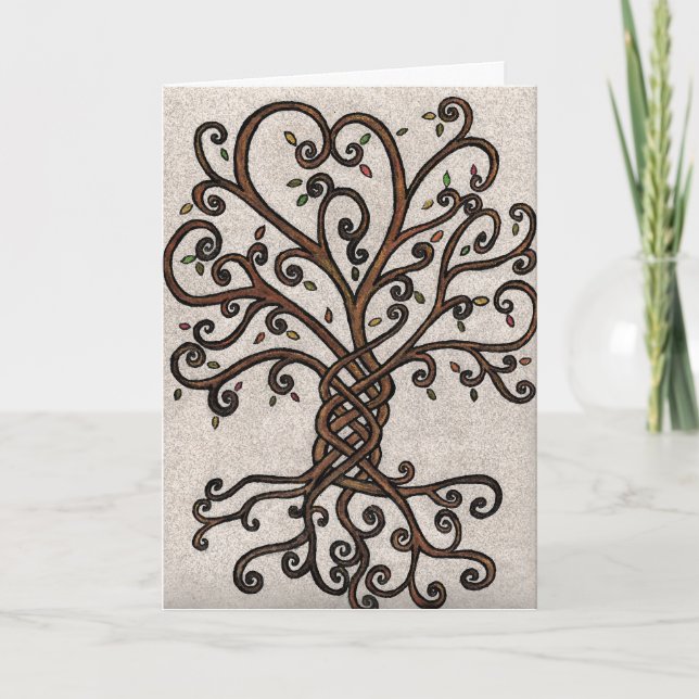 Tree of Life Greeting Card (Front)