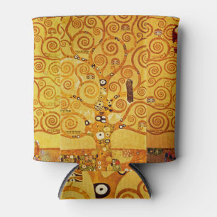 Tree of Life Gustav Klimt Nouveau Can Cooler