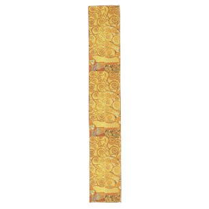 Tree of Life Gustav Klimt Nouveau Long Table Runner