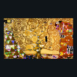 Tree of Life Gustav Klimt Nouveau Poster<br><div class="desc">The Tree of Life (1909)  is a beautiful painting by Vienna Secessionist painter Gustav Klimt. Known for painting with pure gold,  his art is vibrant and fun. The Tree of Life is a classic art nouveau painting.</div>