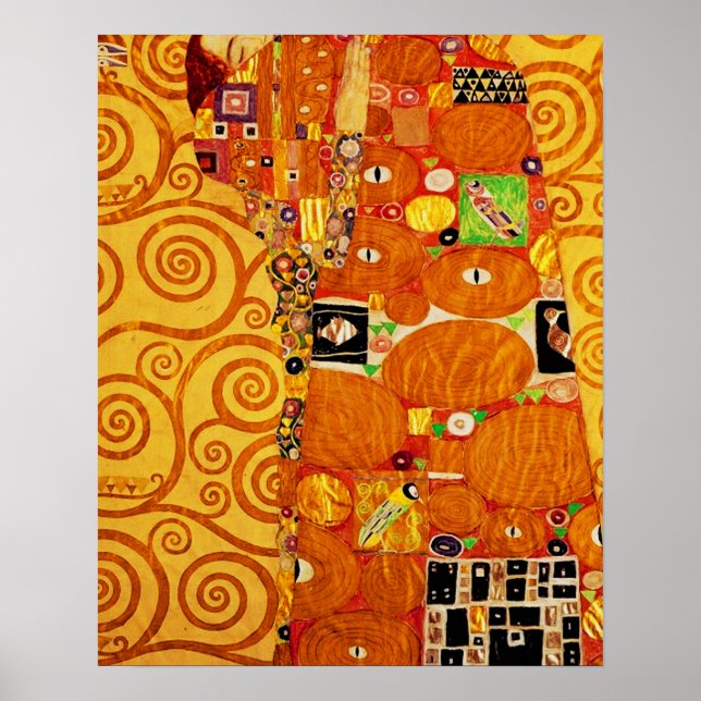 Tree of Life Gustav Klimt Nouveau Poster (Front)