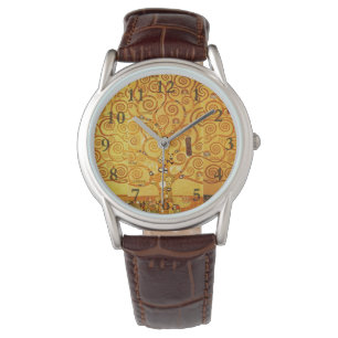 Tree of Life Gustav Klimt Nouveau Watch