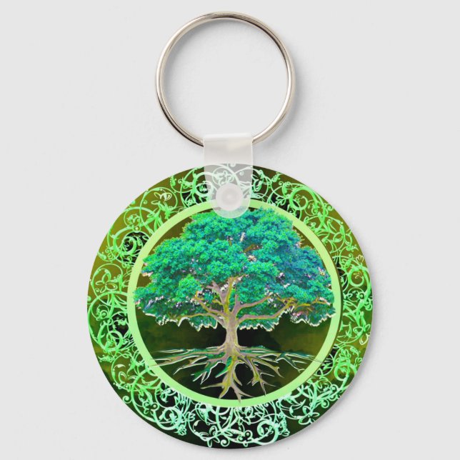 Tree of Life Health Key Ring (Front)