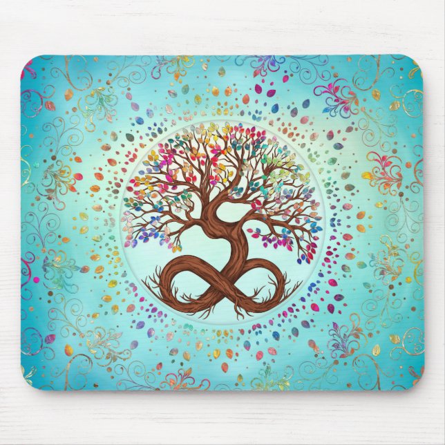 Tree of Life - Infinity Mouse Pad (Front)