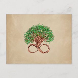 Tree of Life - Infinity Postcard