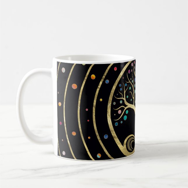 Tree of Life - Infinity Spiral Coffee Mug (Left)