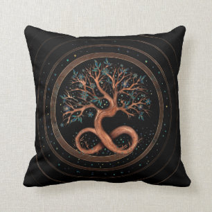 Tree of Life - Infinity Spiral Cushion