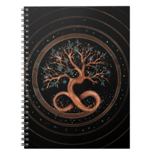 Tree of Life - Infinity Spiral Notebook