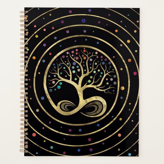 Tree of Life - Infinity Spiral Planner (Front)