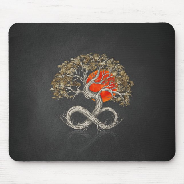 Tree of Life - Infinity Sunrise Mouse Pad (Front)