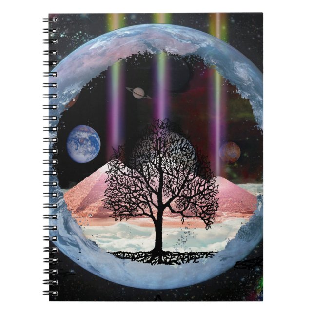 Tree of Life Inner Truth Spiral Notebook (Front)