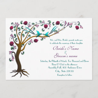 Tree of life invitations