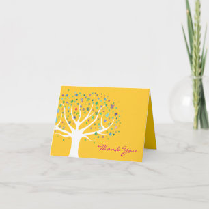 Tree of Life Invite Thank You Card