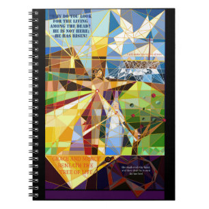 Tree of Life Jesus Christian Notebook