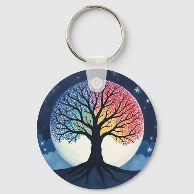 Tree of Life  Key Ring (Front)