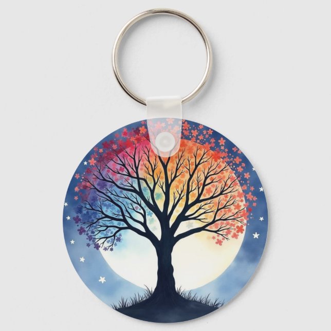 Tree of Life  Key Ring (Front)