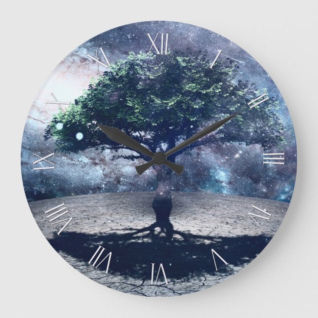 Tree of Life Large Clock (Front)