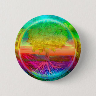 Tree of Life Miracles 6 Cm Round Badge