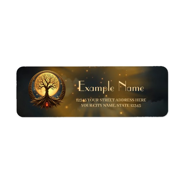 Tree of Life – Moonlit Enlightenment (Front)
