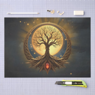 Tree of Life – Moonlit Enlightenment Tissue Paper