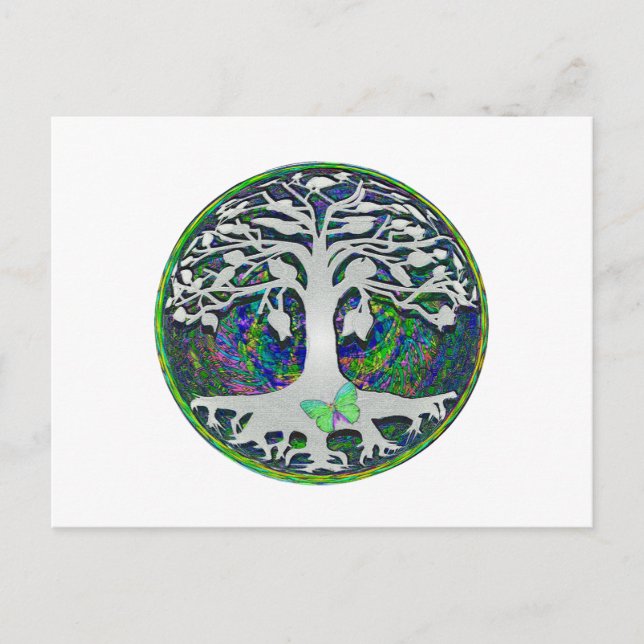 Tree of Life New Beginnings by Amelia Carrie Postcard (Front)