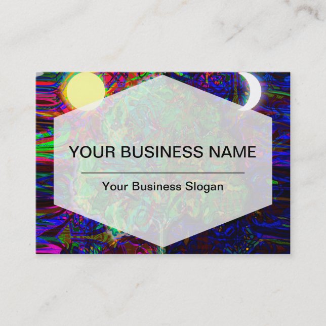Tree of Life Night and Day Business Card (Front)