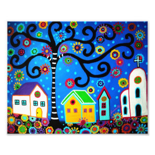 Tree of Life Painting Photo Print